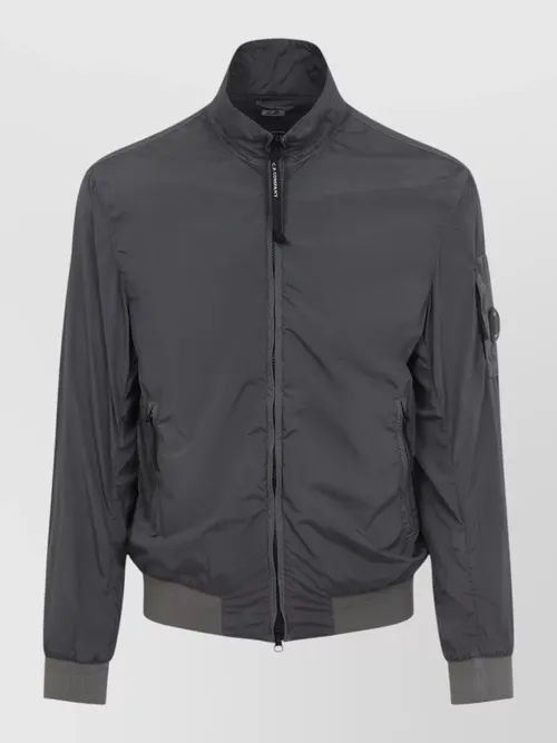 C.P. Company - nycra jacket ribbed cuffs hem lens pocket
