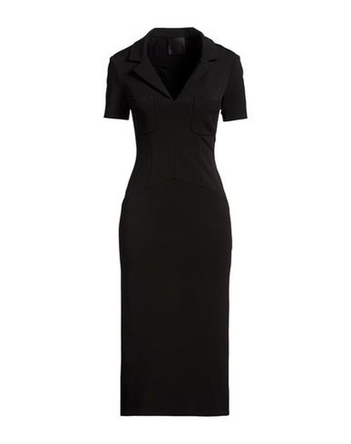Woman Midi dress Black Size 4 Viscose, Polyamide, Elastane