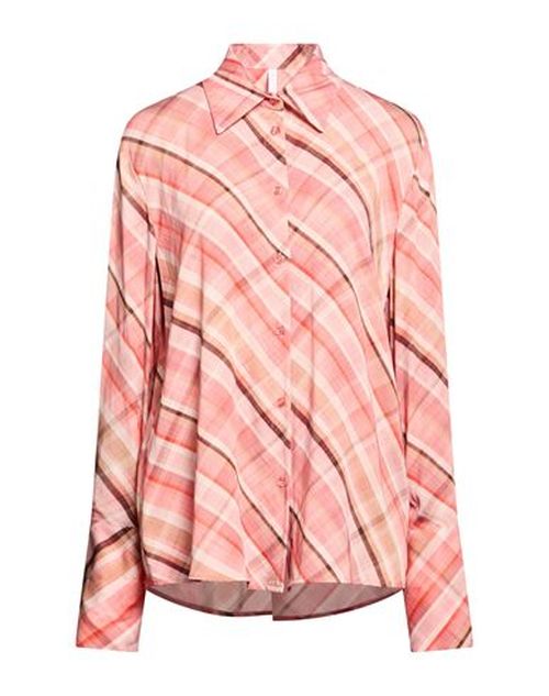 Woman Shirt Orange Size S Viscose