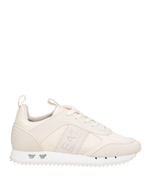 Ea7 Man Sneakers Beige Size 4.5 Polyamide, Polyester, Polyurethane coated, Thermoplastic polyurethane