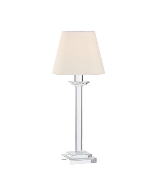 Clear Table Lamp from the Homecoming Collection