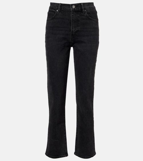 Ruler cropped straight jeans