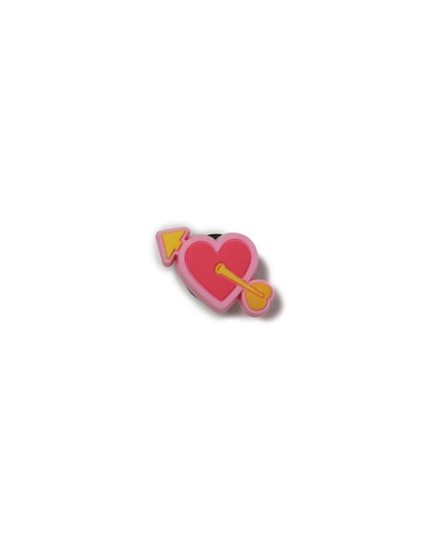 Heart with arrow Jibbitz charm