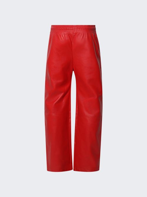 Animal Leather Pants 2 Red