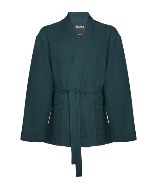 Long Sleeve Belted Jacket