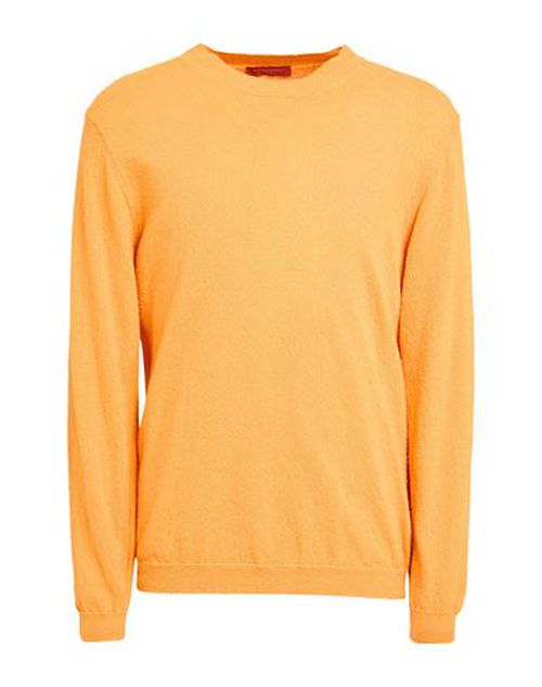 Man Sweater Orange