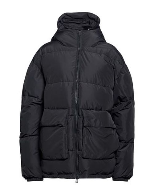 Woman Puffer Black Size S Recycled polyester