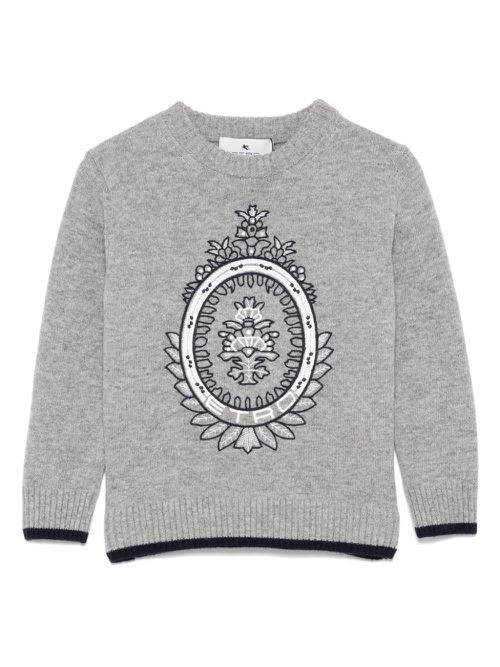 Coat Of Arms sweater - Grey