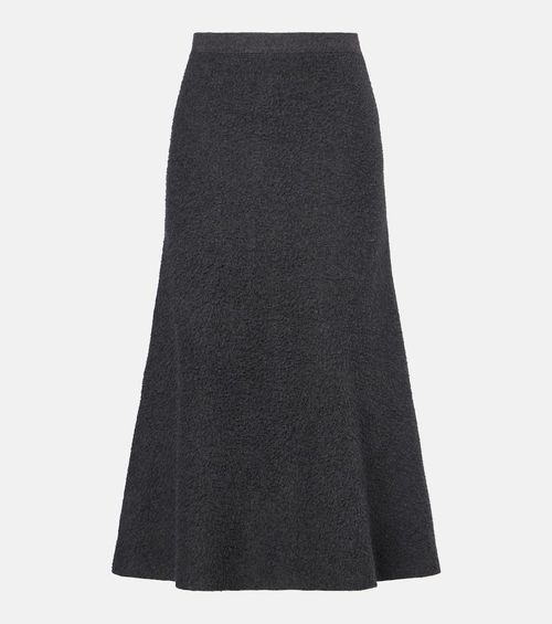Lian cotton midi skirt