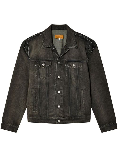 Cotton denim jacket - Grey