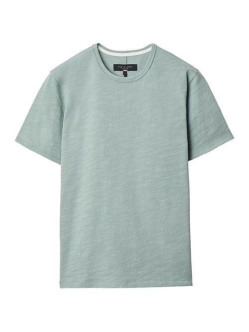 Men's Flame Cotton T-Shirt - Blue Grey