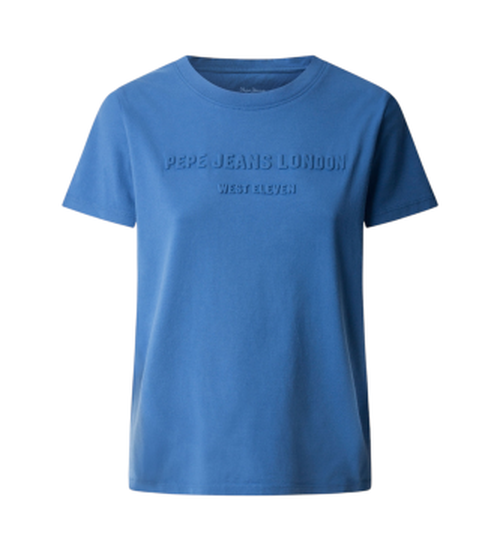 Pepe Jeans for woman. PL505994 Loretta T-shirt blue (XS), Casual, Cotton, Short sleeve