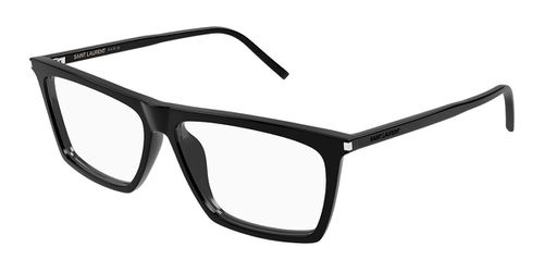 Saint Laurent SL 803 001 Men's Eyeglasses Black Size 57 - Blue Light Block Available