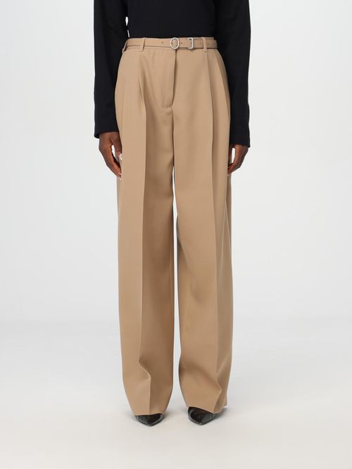 Pants Woman color Beige