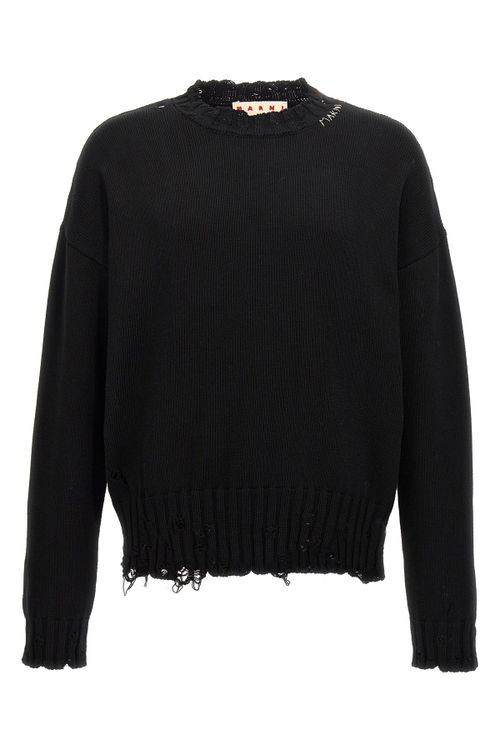 Destroyed Effect Sweater
