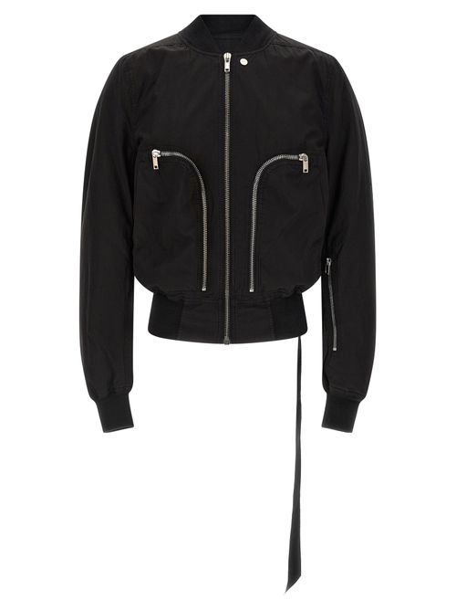 Bauhaus Flight Bomber Jacket — Black