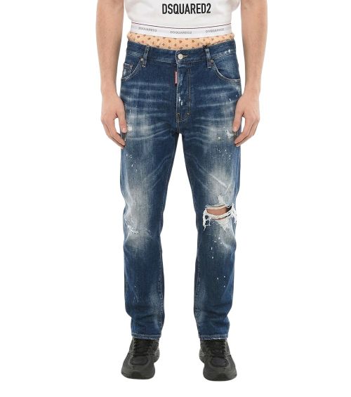 Navy Blue Regular Jeans