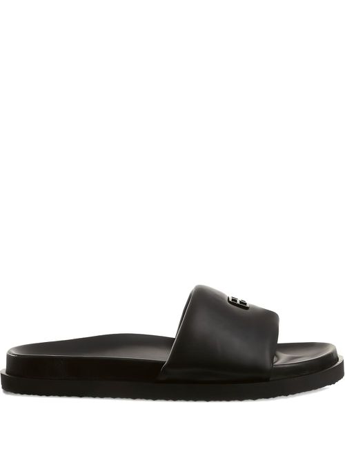 Hogl 여성 Brenda leather sandals - Black 71008000100
