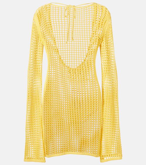 Serena crochet minidress