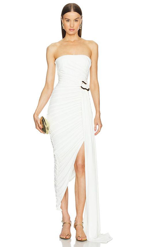 Michael Costello x REVOLVE Ophelia Dress in Ivory.  XS. Also in