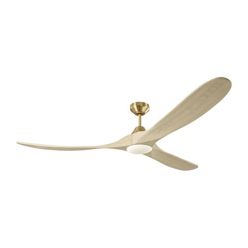 Burnished Brass 70" Ceiling Fan from the Maverick Smart 70 LED Collection