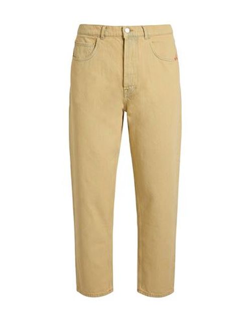 Man Jeans Mustard Size 30 Cotton