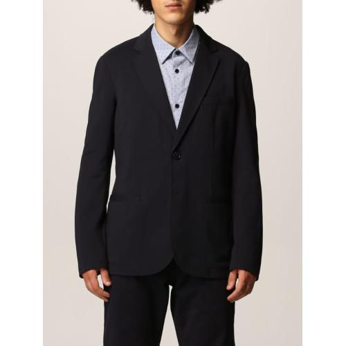 Single-breasted blazer - Blue