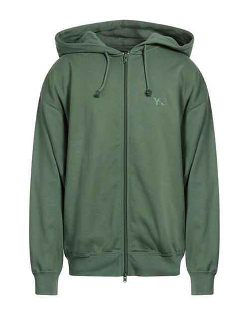 Man Sweatshirt Military green Size L Cotton, Recycled polyester