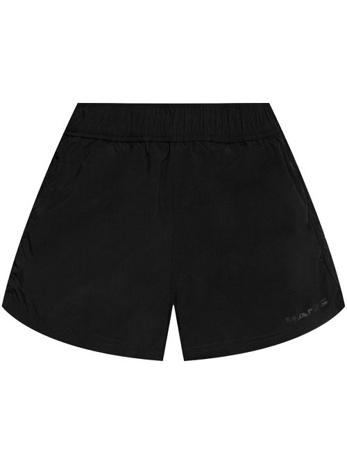 Printed logo shorts - Black