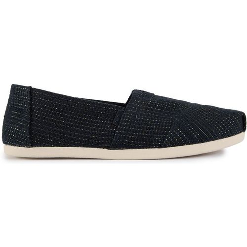 Toms Womens Alpargata Classic Shoes - Black Canva