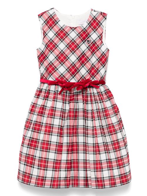 Tartan dress - Red