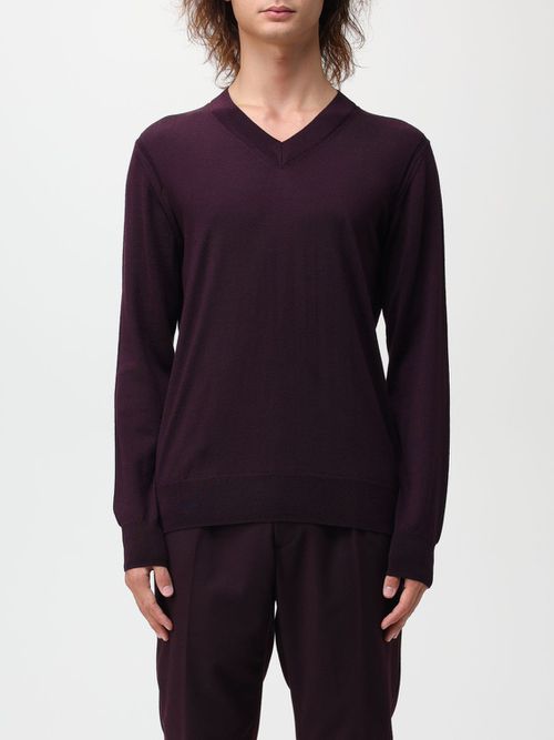 Sweater Men color Burgundy