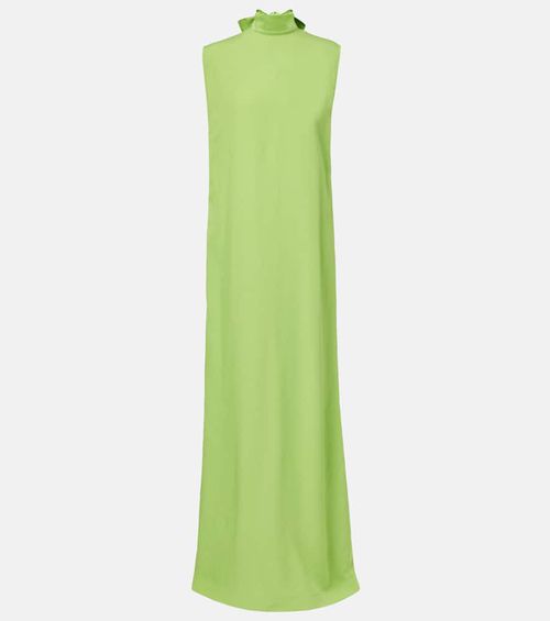 Miami crêpe cady maxi dress