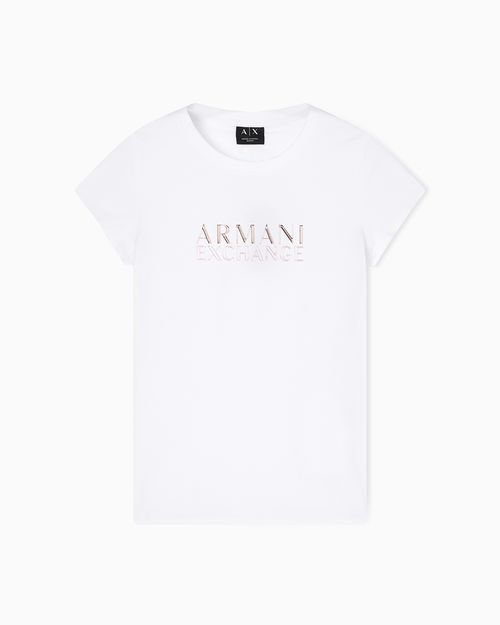 Slim Fit T-shirt in Stretch Cotton Jersey