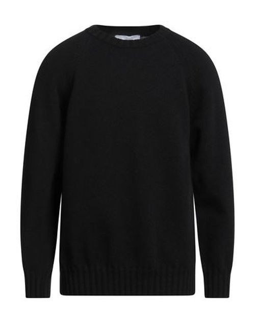 Man Sweater Black Size XL Merino Wool, Cashmere