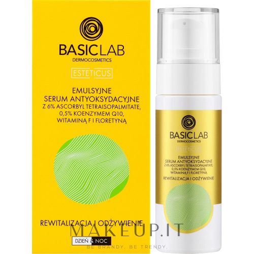 BasicLab Dermocosmetics Esteticus Revitalizing facial emulsion with antioxidant effect