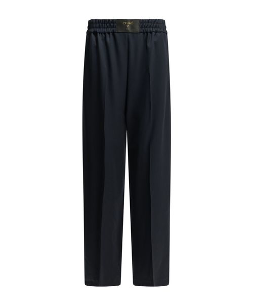 Elastic waist casual pants