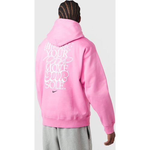 Nike Solo Swoosh Graphic Hoodie - Pink