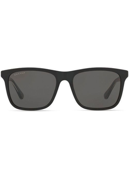 GG0381SN square-frame sunglasses - Black