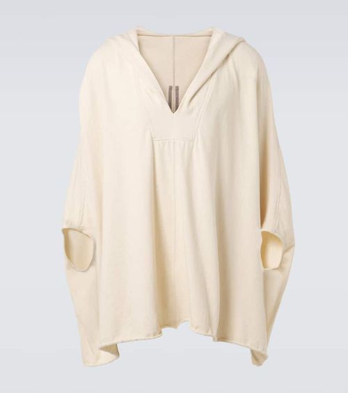 Hooded cotton shirt