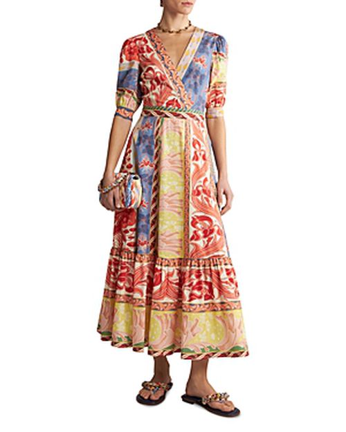 Printed Midi Dress