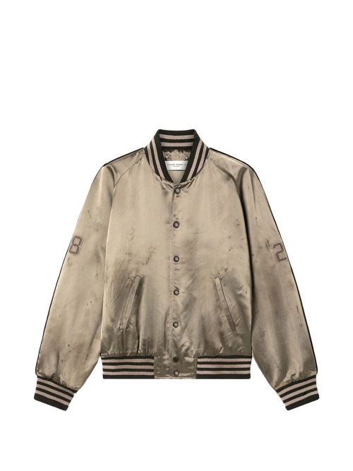 Satin bomber jacket