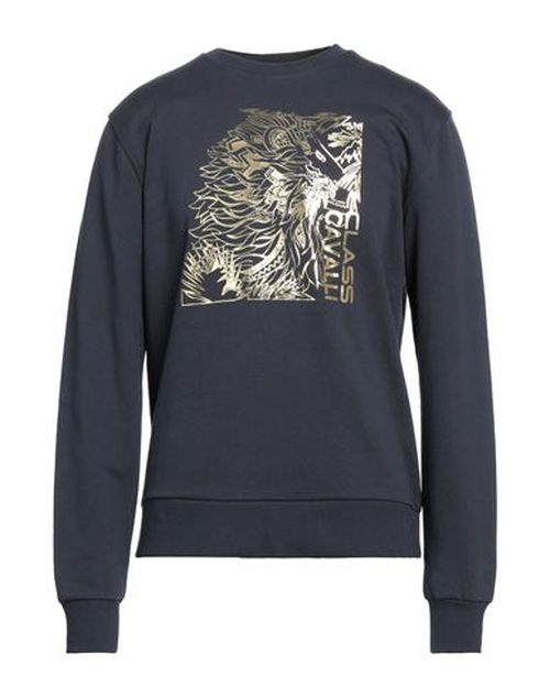 Man Sweatshirt Charcoal Size L Cotton