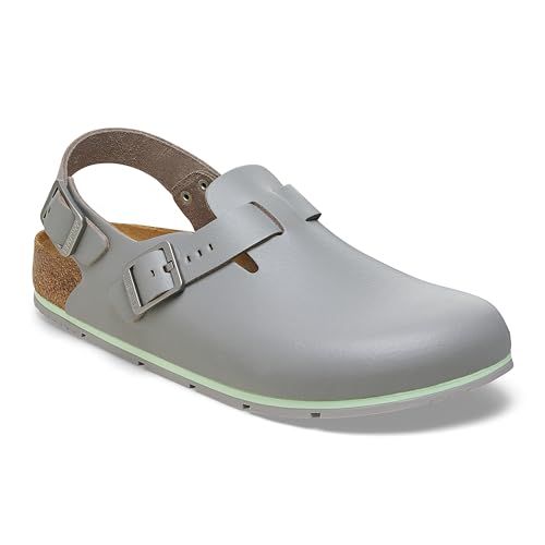 BIRKENSTOCK Tokio Pro Leather Clogs - High Quality Unisex Casual and Work Shoes for Medicine