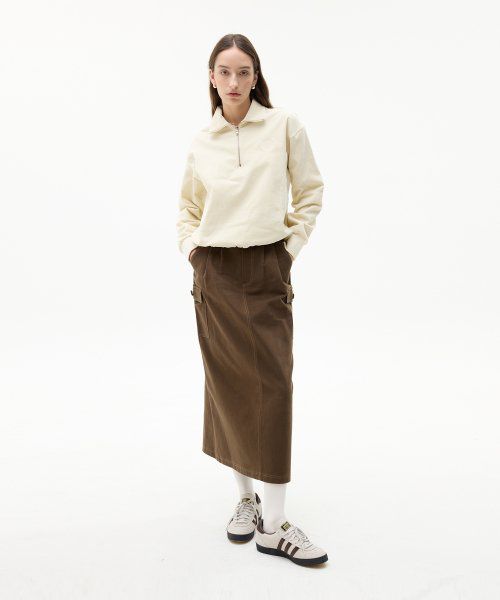 LK PINTUCK COTTON SKIRT