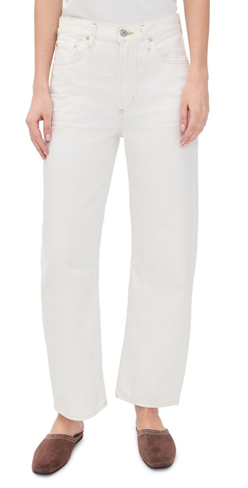 Miro Relaxed Jeans Soft White