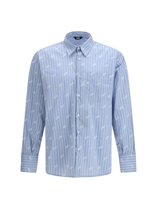 Pinstripe Logo Shirt