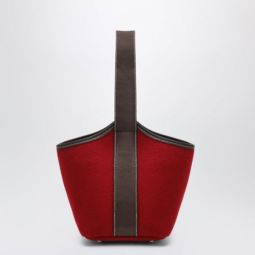 Narita S Mini Flannel Bucket Bag