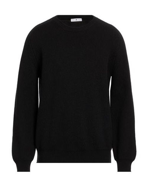 Man Sweater Black Size 42 Virgin Wool, Cashmere