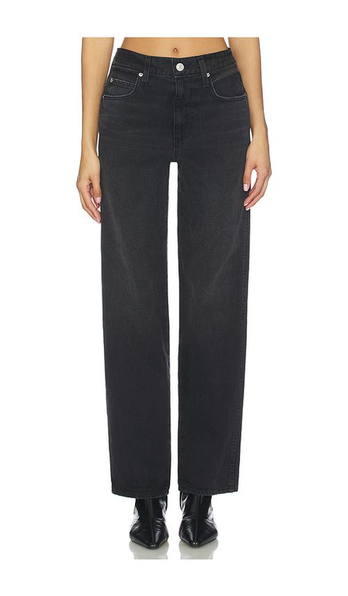 AMO Denim Anette Jeans in Black. 32. Also